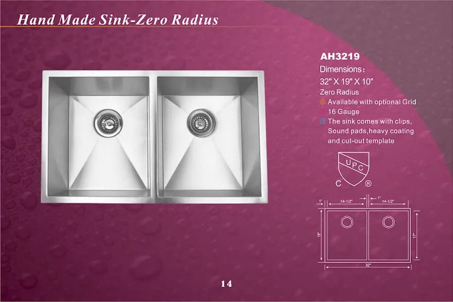 Sink model 14