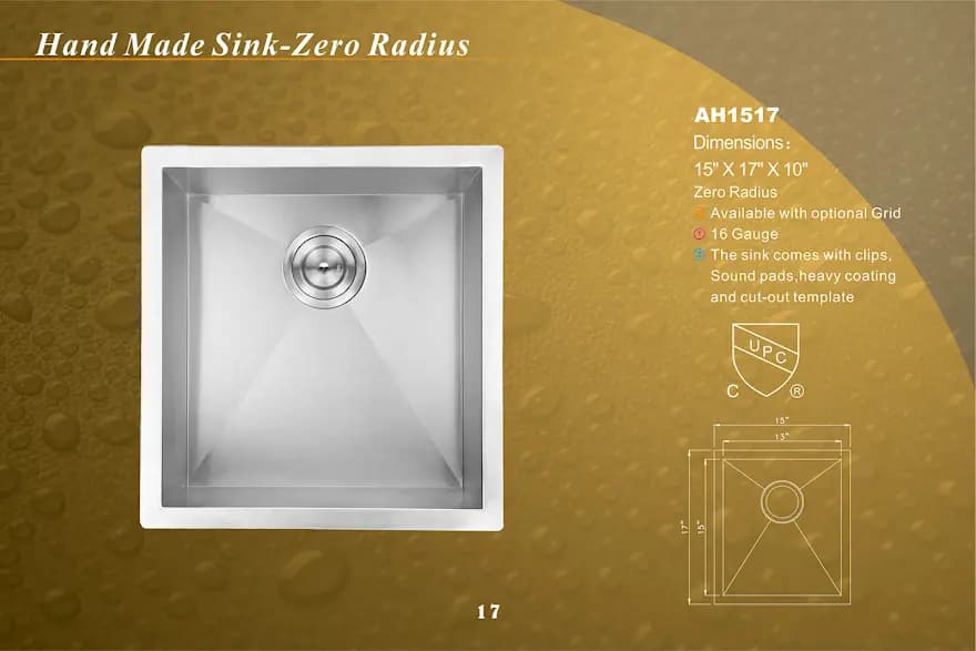 Sink model 17